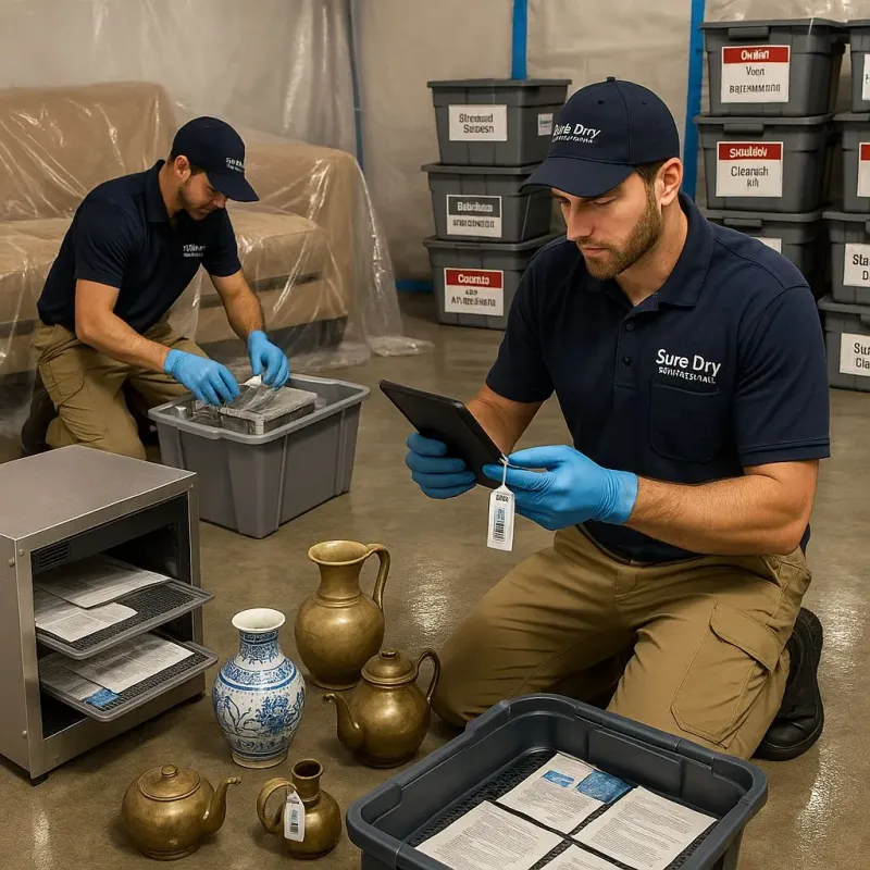Content Protection and Restoration process in Carroll, IA